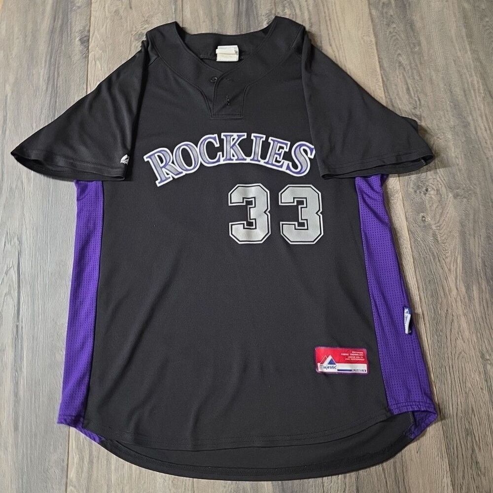 Majestic Colorado Rockies Jersey XL